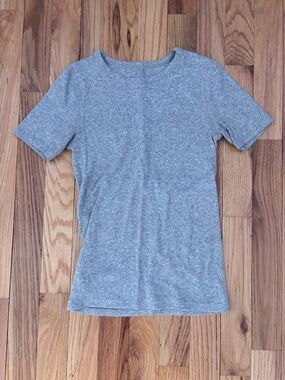 Everlane Light Heather Gray Crewneck Tee